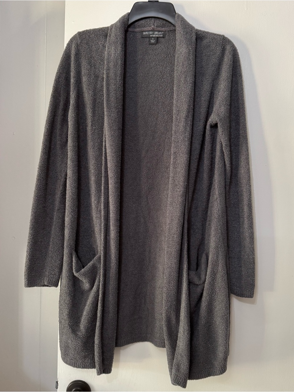 Barefoot Dreams Bamboo Chic Lite Soft Open Front Cardigan Small